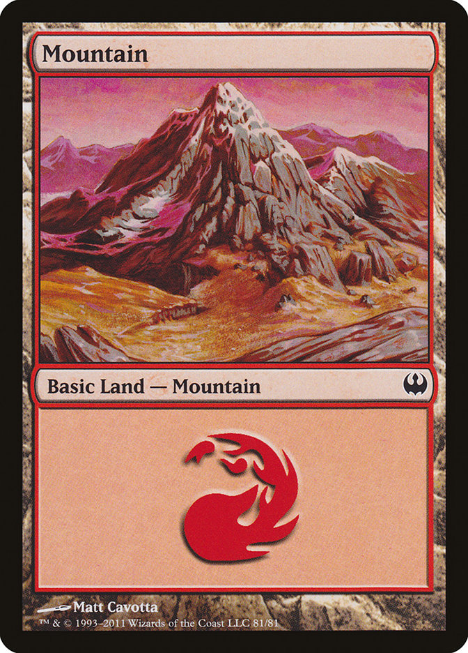 Mountain [Duel Decks: Knights vs. Dragons] | Game Haven TX