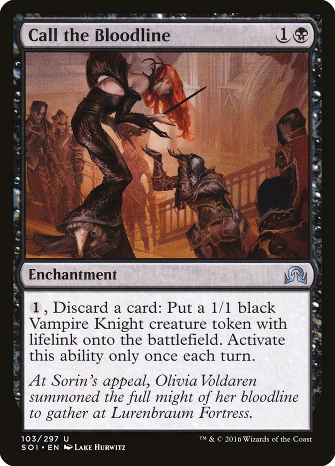 Call the Bloodline [Shadows over Innistrad] | Game Haven TX