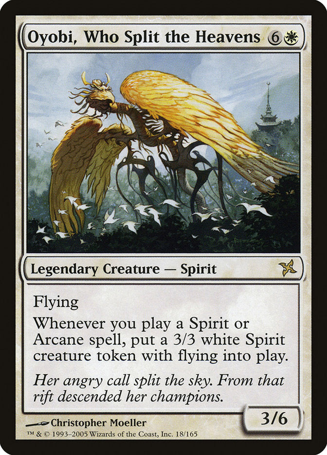Oyobi, Who Split the Heavens [Betrayers of Kamigawa] | Game Haven TX