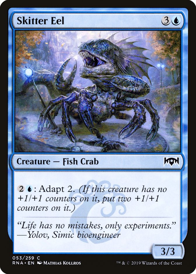 Skitter Eel [Ravnica Allegiance] | Game Haven TX