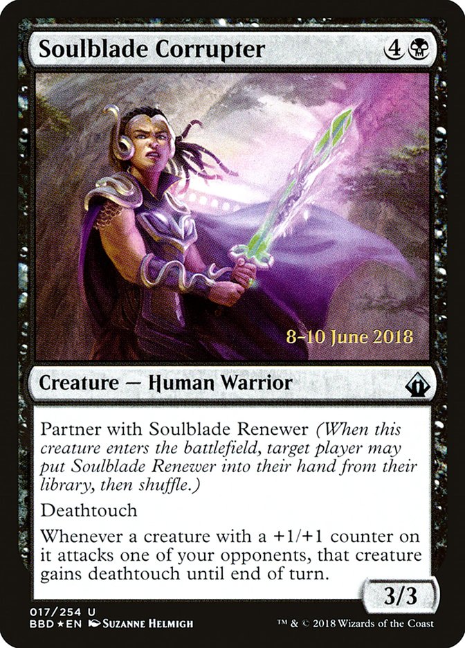 Soulblade Corrupter [Battlebond Promos] | Game Haven TX