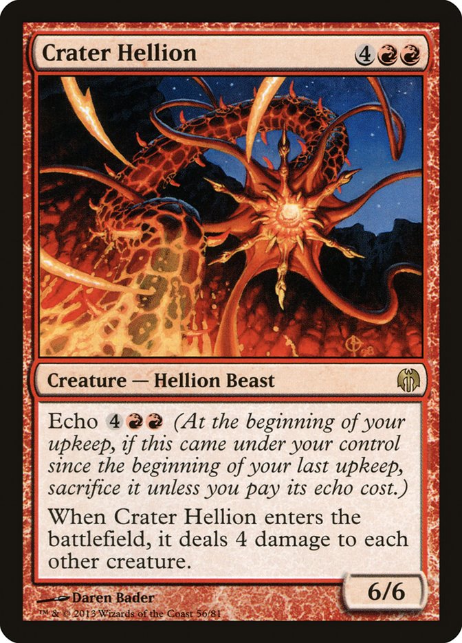 Crater Hellion [Duel Decks: Heroes vs. Monsters] | Game Haven TX