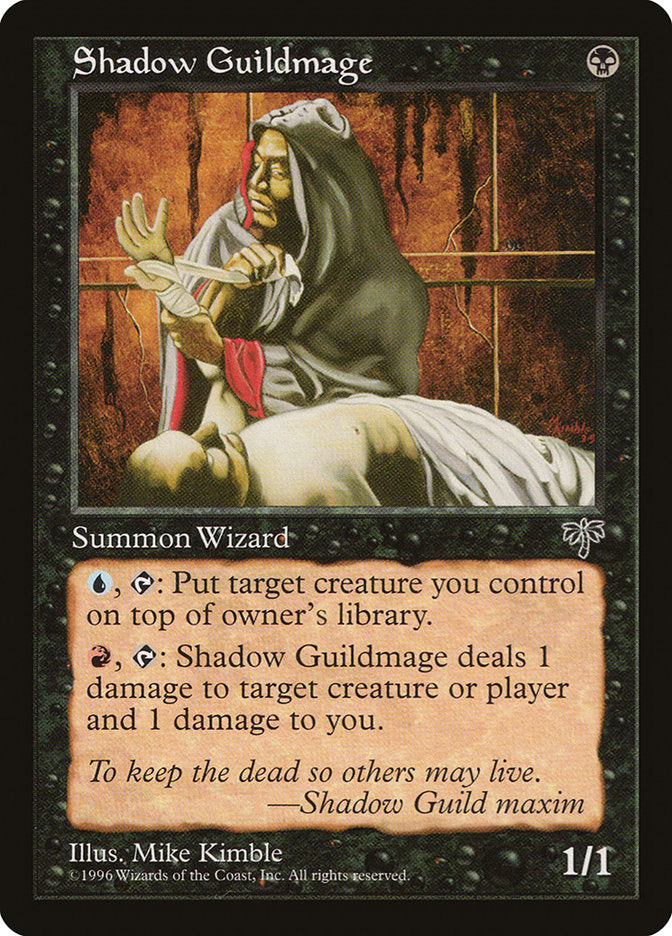 Shadow Guildmage [Mirage] | Game Haven TX
