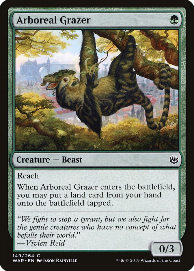 Arboreal Grazer [War of the Spark] | Game Haven TX