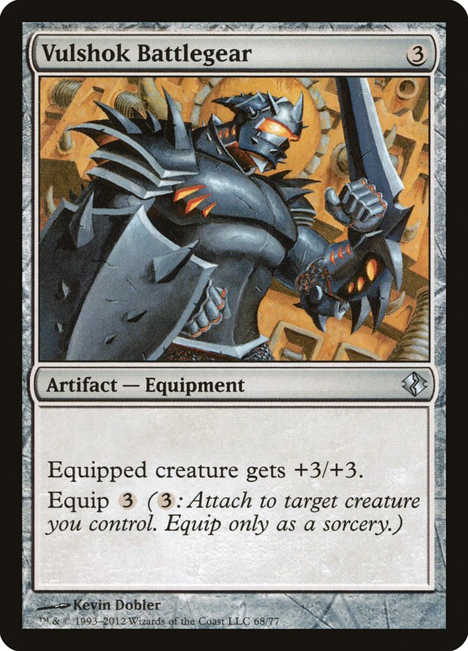 Vulshok Battlegear [Duel Decks: Venser vs. Koth] | Game Haven TX