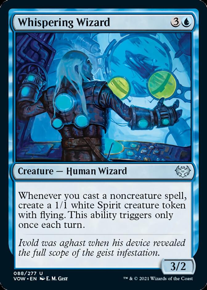 Whispering Wizard [Innistrad: Crimson Vow] | Game Haven TX