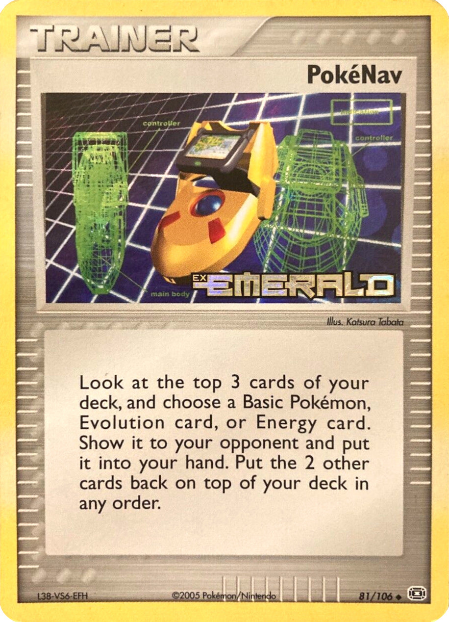 PokeNav (81/106) (Stamped) [EX: Emerald] | Game Haven TX