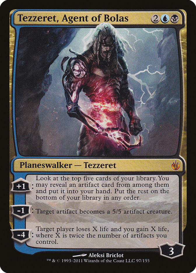 Tezzeret, Agent of Bolas [Mirrodin Besieged] | Game Haven TX