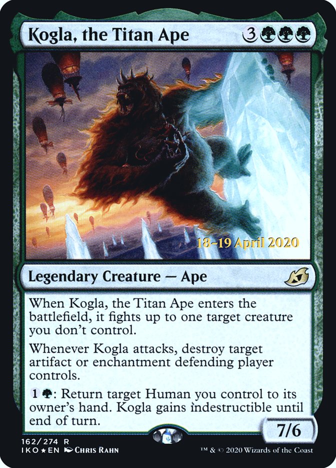Kogla, the Titan Ape [Ikoria: Lair of Behemoths Promos] | Game Haven TX