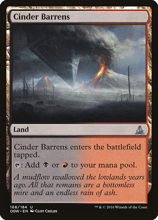 Cinder Barrens [Oath of the Gatewatch] | Game Haven TX