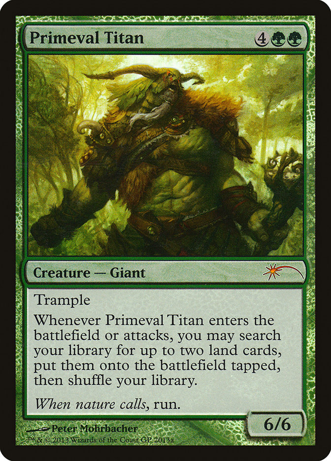 Primeval Titan [Grand Prix Promos] | Game Haven TX