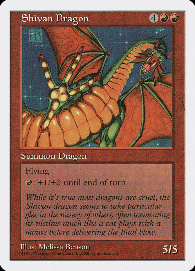 Shivan Dragon [Fifth Edition] | Game Haven TX