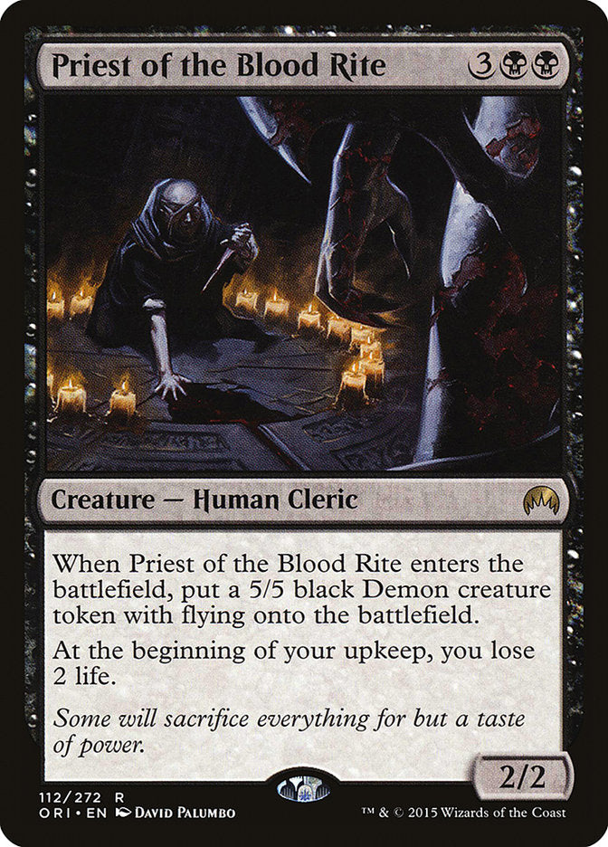 Priest of the Blood Rite [Magic Origins] | Game Haven TX