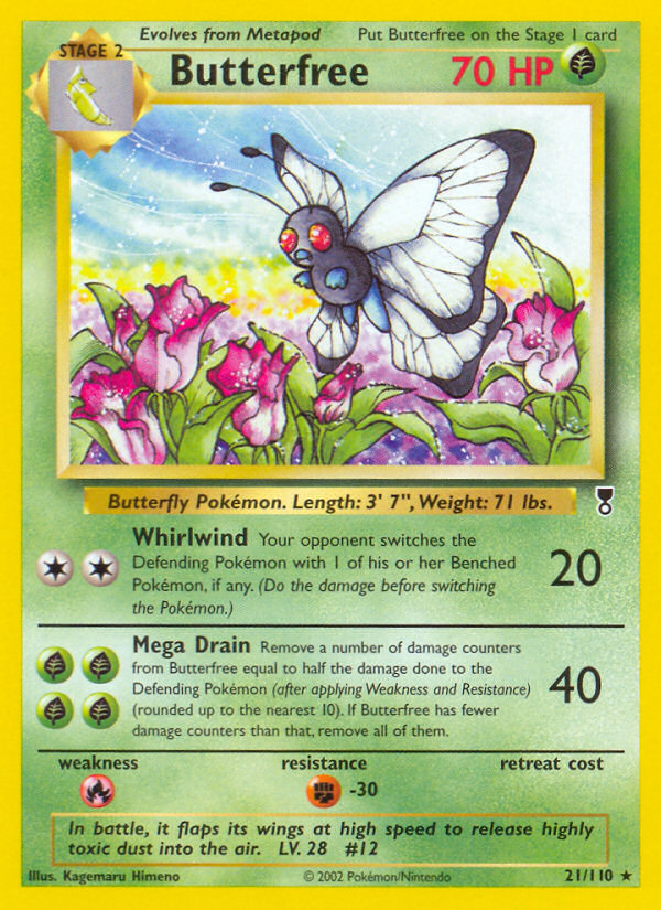 Butterfree (21/110) [Legendary Collection] | Game Haven TX