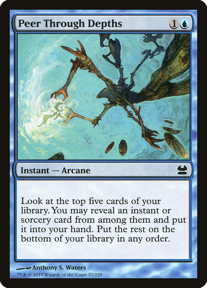 Peer Through Depths [Modern Masters] | Game Haven TX
