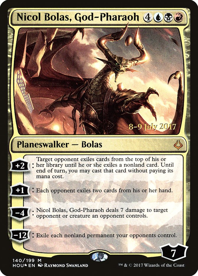 Nicol Bolas, God-Pharaoh [Hour of Devastation Promos] | Game Haven TX