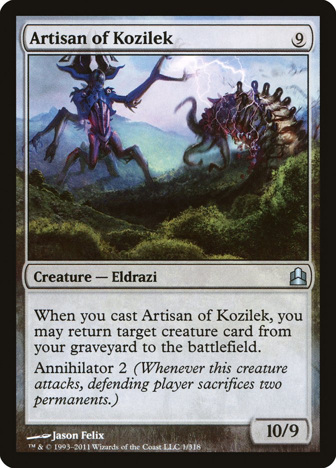 Artisan of Kozilek [Commander 2011] | Game Haven TX