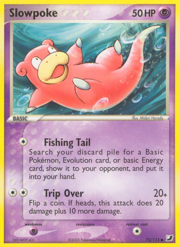 Slowpoke (72/115) [EX: Unseen Forces] | Game Haven TX