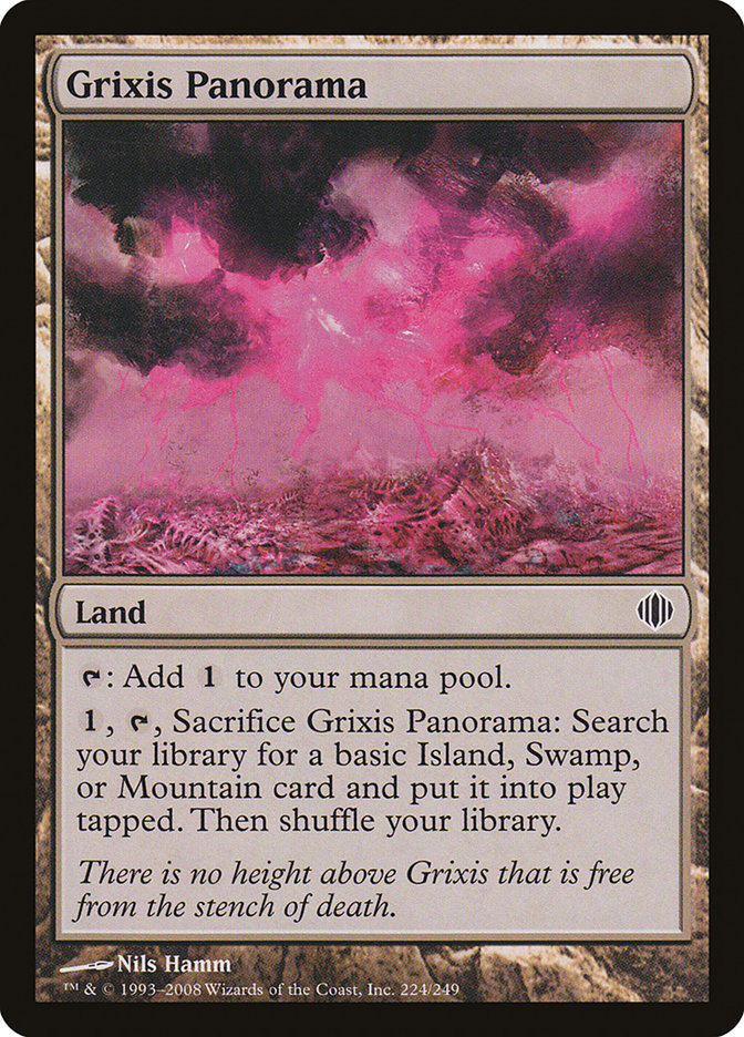 Grixis Panorama [Shards of Alara] | Game Haven TX