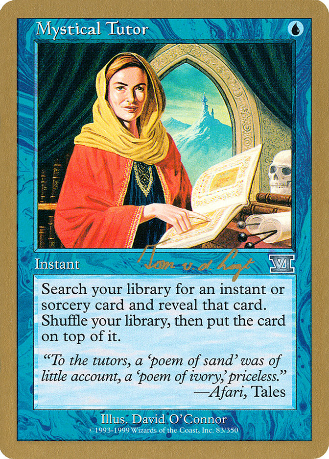 Mystical Tutor (Tom van de Logt) [World Championship Decks 2000] | Game Haven TX