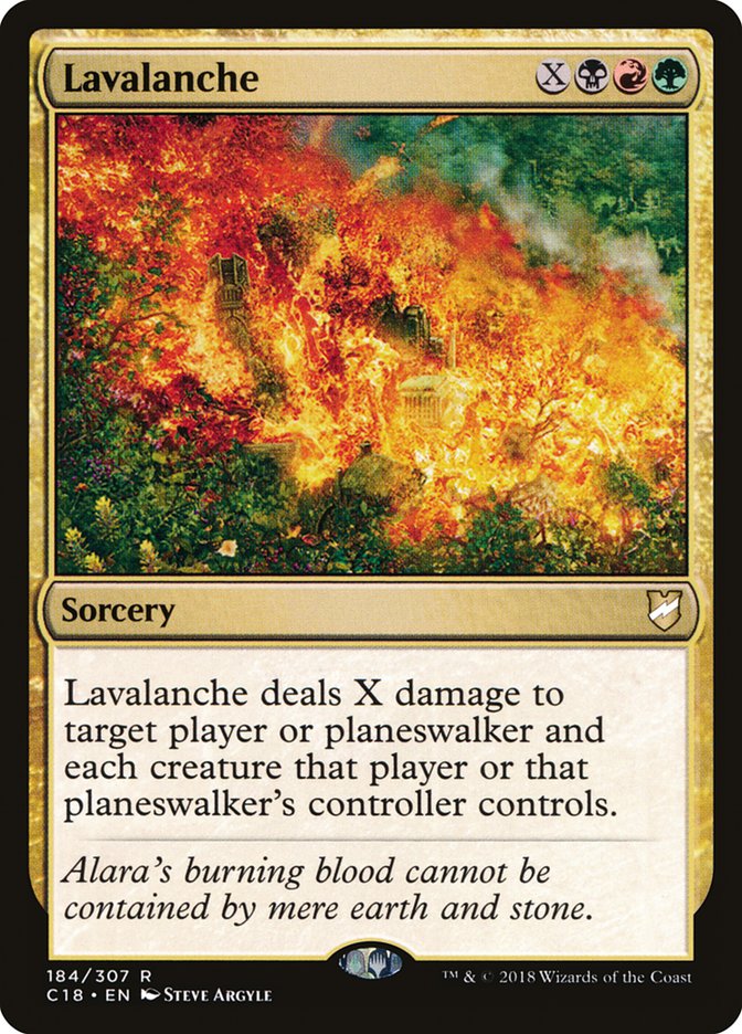 Lavalanche [Commander 2018] | Game Haven TX