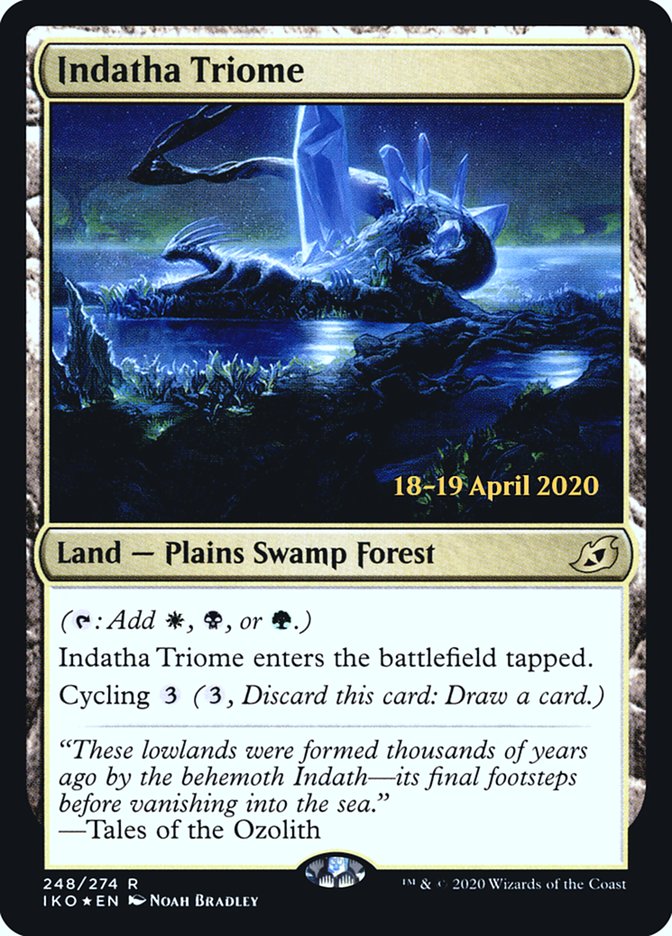 Indatha Triome [Ikoria: Lair of Behemoths Promos] | Game Haven TX