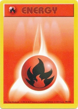 Fire Energy (98/102) [Base Set Shadowless Unlimited] | Game Haven TX