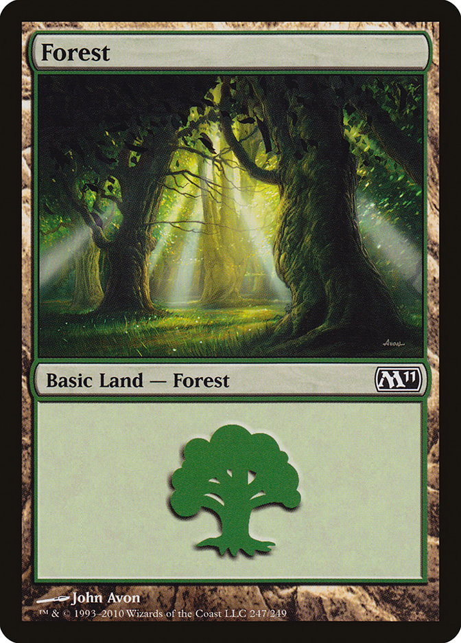 Forest (247) [Magic 2011] | Game Haven TX
