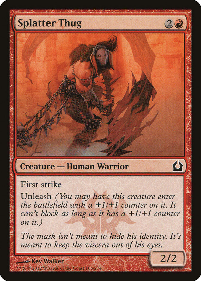 Splatter Thug [Return to Ravnica] | Game Haven TX