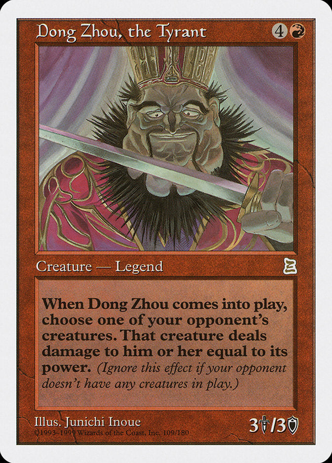 Dong Zhou, the Tyrant [Portal Three Kingdoms] | Game Haven TX