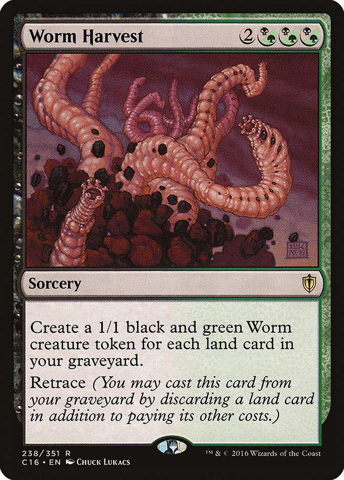 Worm Harvest [Commander 2016] | Game Haven TX