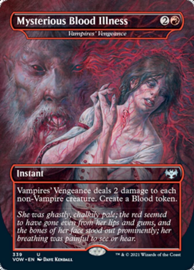 Vampires' Vengeance - Mysterious Blood Illness [Innistrad: Crimson Vow] | Game Haven TX