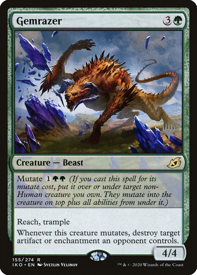 Gemrazer (Promo Pack) [Ikoria: Lair of Behemoths Promos] | Game Haven TX