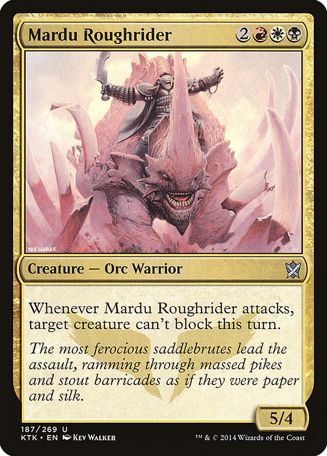 Mardu Roughrider [Khans of Tarkir] | Game Haven TX