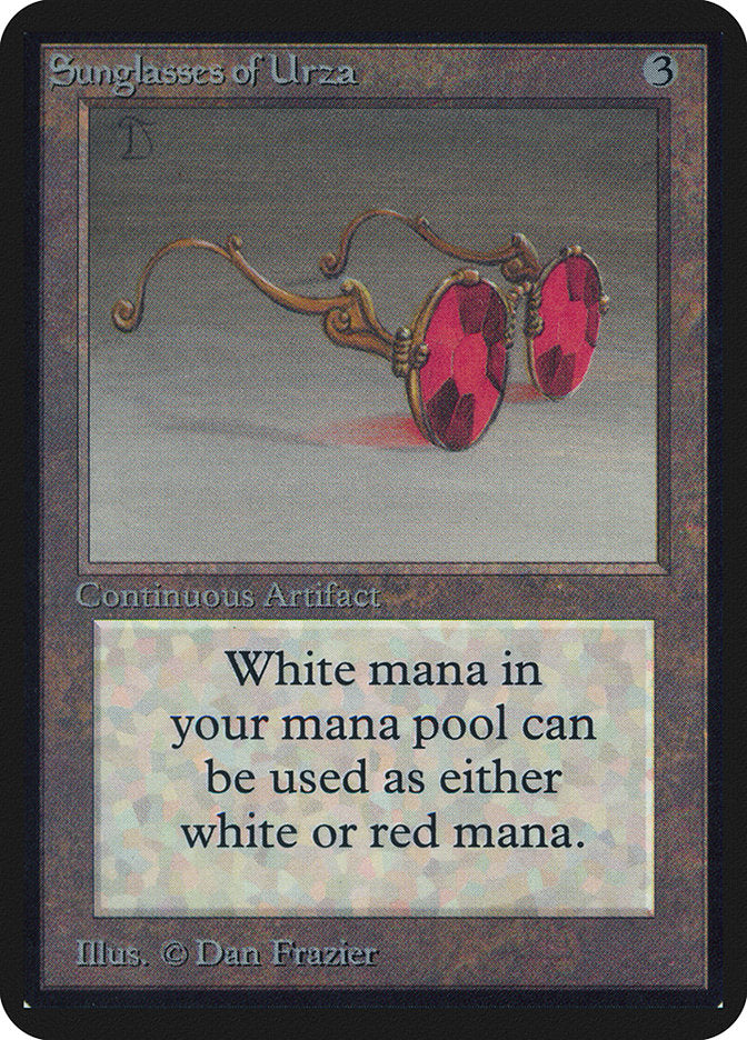 Sunglasses of Urza [Limited Edition Alpha] | Game Haven TX