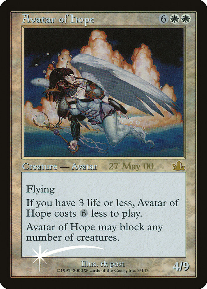 Avatar of Hope [Prerelease Events] | Game Haven TX