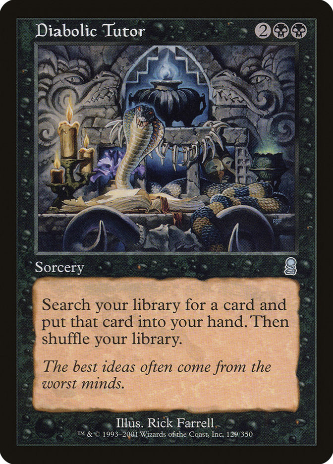 Diabolic Tutor [Odyssey] | Game Haven TX