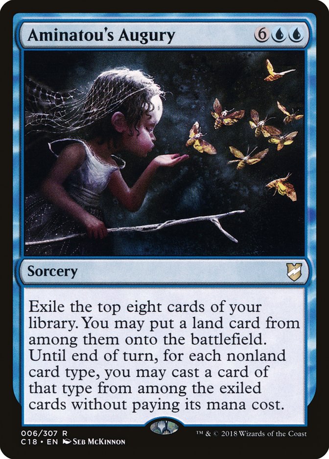 Aminatou's Augury [Commander 2018] | Game Haven TX