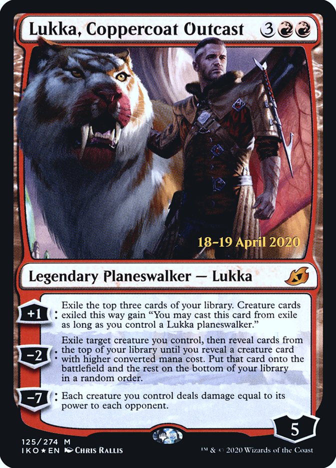 Lukka, Coppercoat Outcast [Ikoria: Lair of Behemoths Promos] | Game Haven TX