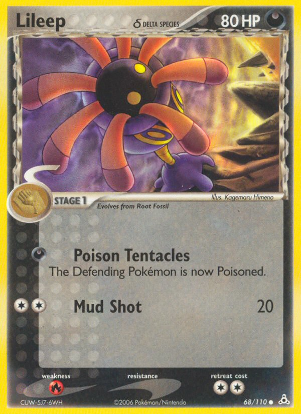 Lileep (68/110) (Delta Species) [EX: Holon Phantoms] | Game Haven TX