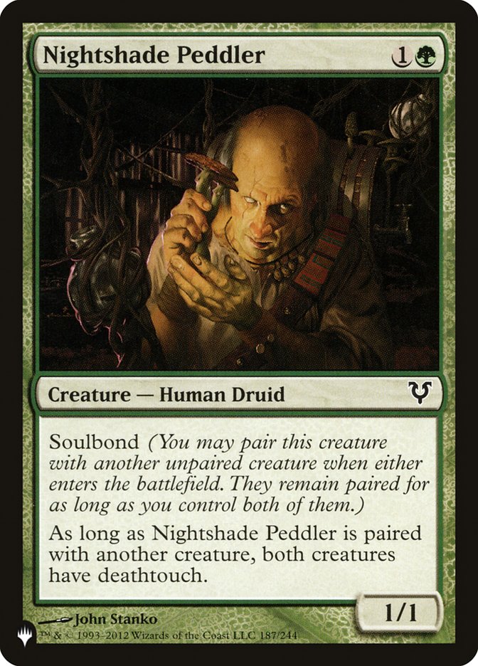 Nightshade Peddler [The List] | Game Haven TX