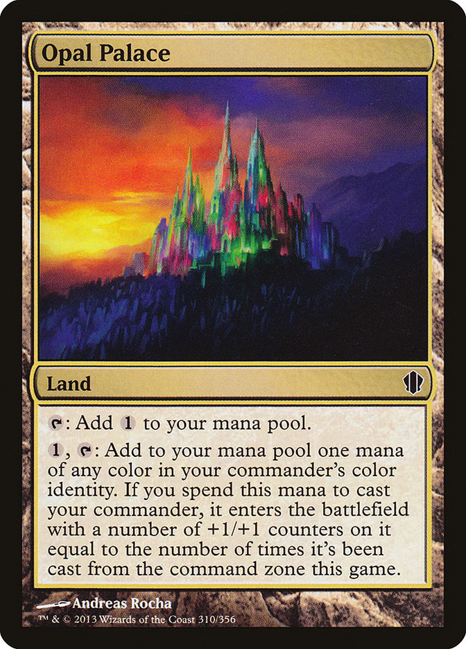 Opal Palace [Commander 2013] | Game Haven TX