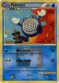 Poliwhirl (37/95) (State Championship Promo Staff) [HeartGold & SoulSilver: Unleashed] | Game Haven TX