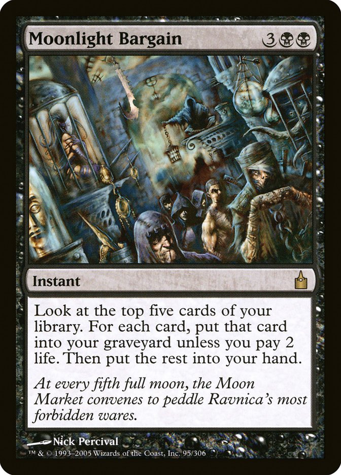 Moonlight Bargain [Ravnica: City of Guilds] | Game Haven TX