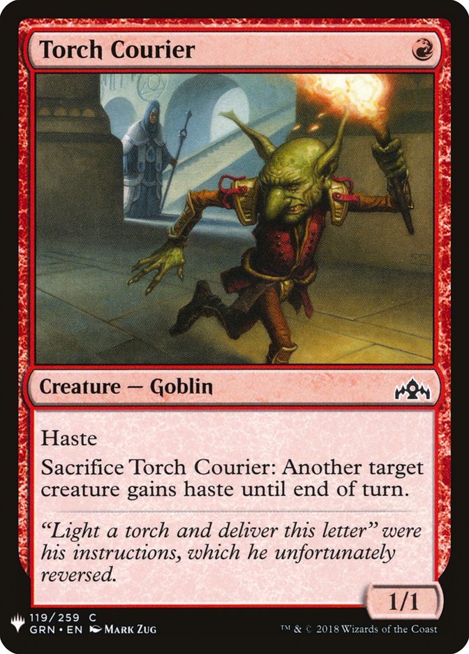 Torch Courier [Mystery Booster] | Game Haven TX