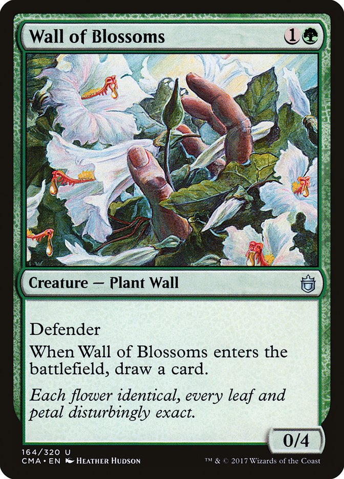 Wall of Blossoms [Commander Anthology] | Game Haven TX