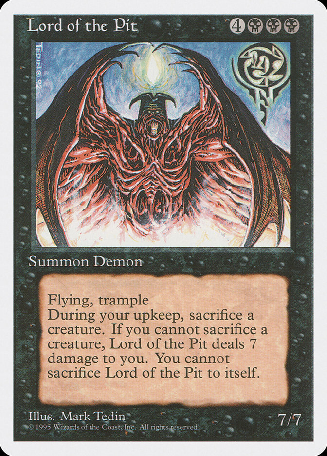 Lord of the Pit [Fourth Edition] | Game Haven TX
