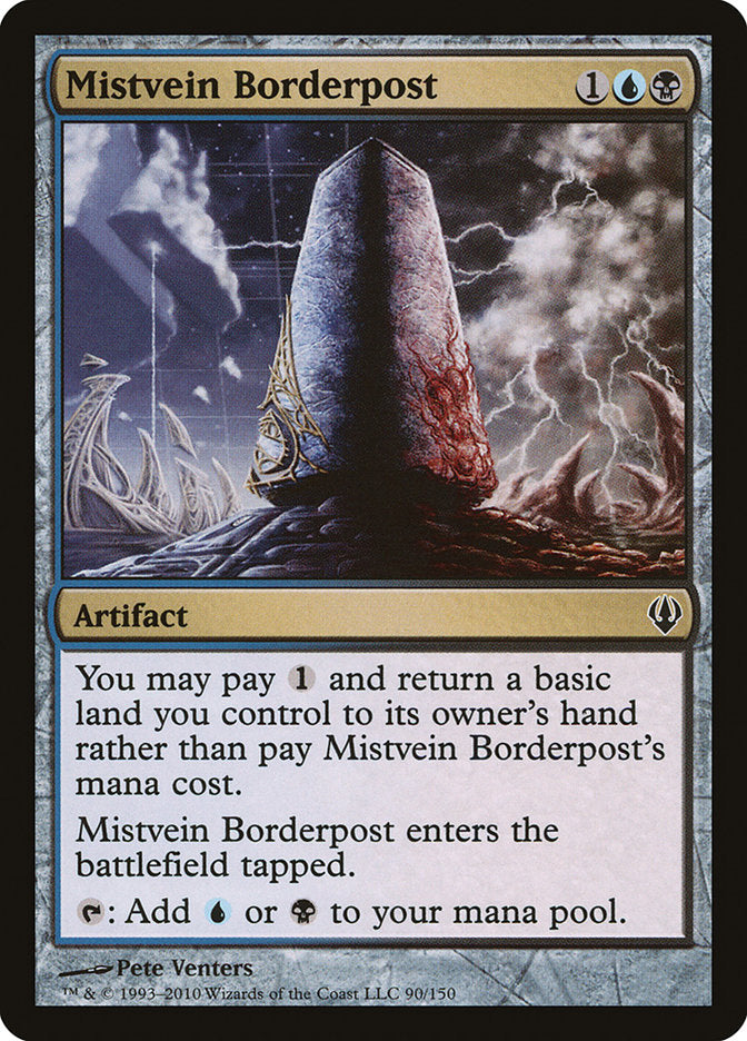 Mistvein Borderpost [Archenemy] | Game Haven TX