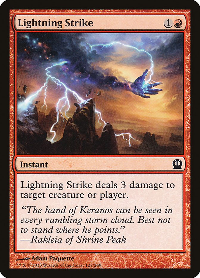 Lightning Strike [Theros] | Game Haven TX