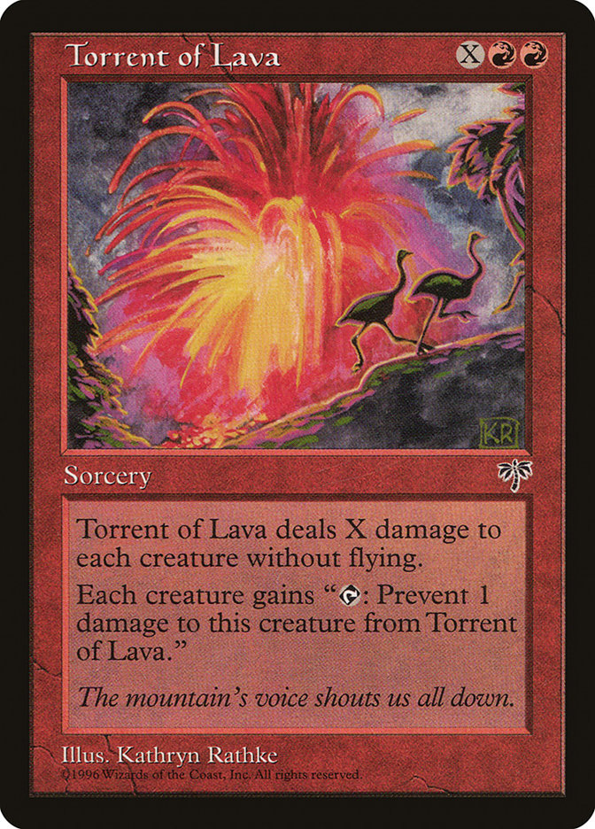 Torrent of Lava [Mirage] | Game Haven TX